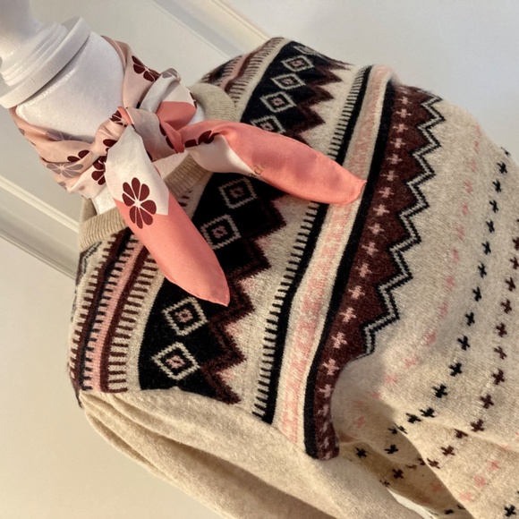 Barbour Birch Knit Sweater, 6, Oatmeal, NWT - Picture 2 of 13